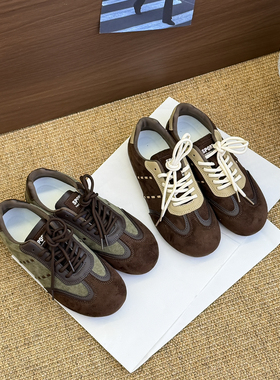 2026春款～巨好看休闲德训鞋复古百搭阿甘鞋子运动德训鞋V-A908