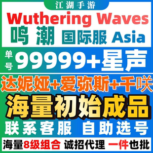 鸣潮国际服初始成品自抽达妮娅爱弥斯亚欧美服Wuthering Waves