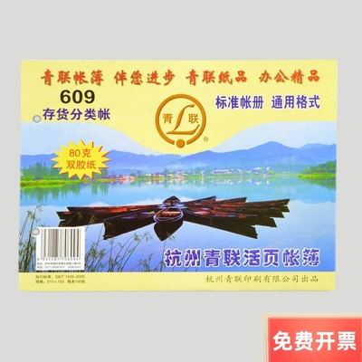 青联/群联609存货分类明细账