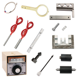 大王815/817发热管热切刀片调节罗杆机轴温控器压料送料轮计数器