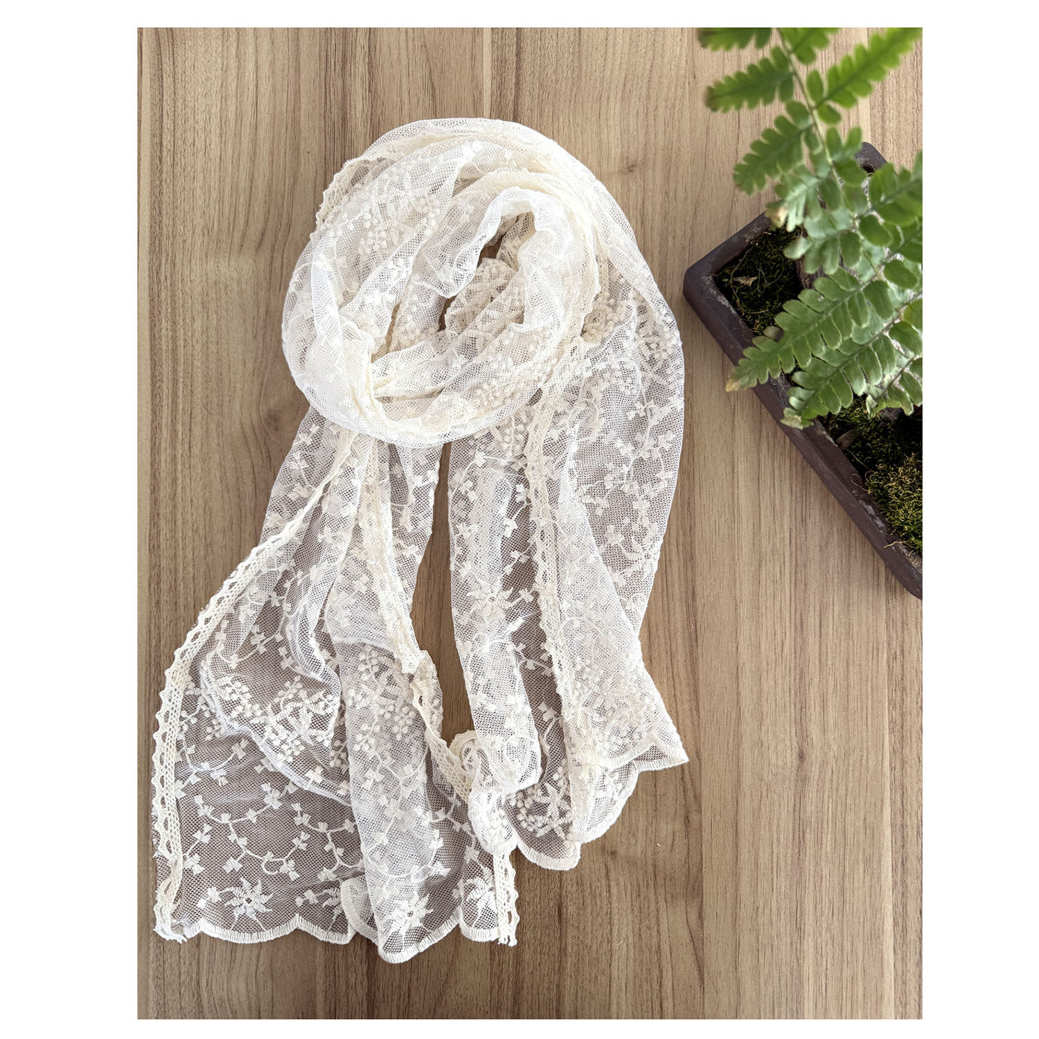 蕾丝刺绣碎花长款丝巾围巾女韩版优雅唯美透明纱巾装饰头巾披肩夏