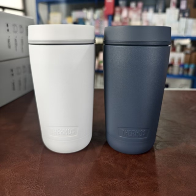 尾货清货港版 盒损膳魔师咖啡保温杯355ML不锈钢保温办公咖啡杯