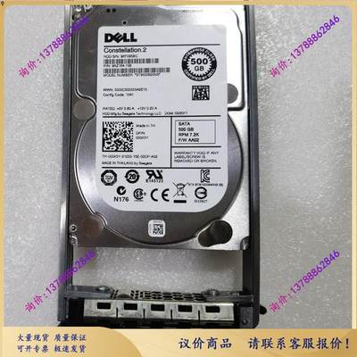 00X3Y  000X3Y 500GB 7.2K SATA 2.5 6Gb/s HDD ST9500620NS