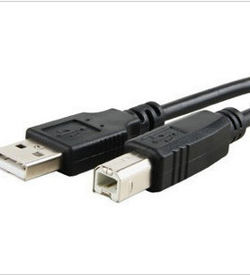 USB打印线 2.0打印线 10米USB高速打印线 黑色带磁环 打印数据线