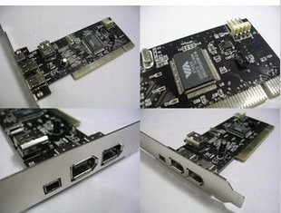 PCI 1394卡/PCI转1394卡/摄像机DV视频采集卡1394卡