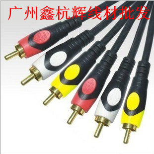 一线YX1526音视频线 高品质加粗三对三AV线 1.8/3/510/15/20/30米