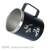 VSTEN定制梅西C罗内马尔双层不锈钢真空隔热马克杯杯咖啡杯水杯