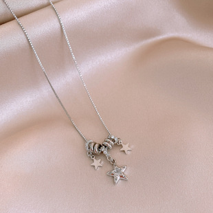 Chic Star Necklace Minimalist Pendant Luxury