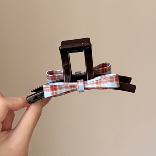 Korean Bow Claw Clip Sweet Hair Accessory Trendy Style