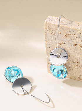 Long Fringe Earrings, Sweet Vacation Minimalist Chic Studs