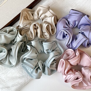 Summer Vacation Scrunchie Hair Tie Korean Style Accessory