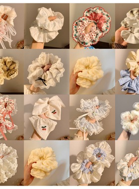 Oversized Scrunchie, Korean High Elasticity Durable Hair Tie