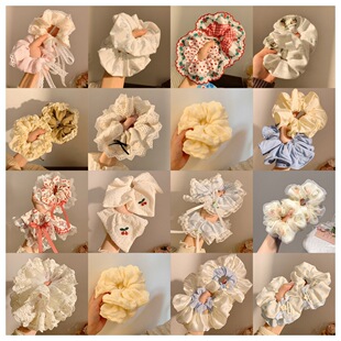 Oversized Scrunchie, Korean High Elasticity Durable Hair Tie