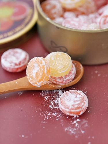 Импортированные из Германии Jiayun, тропические смешанные фрукты, вкус Jiayun, конфеты, твердые конфеты, свадебные конфеты, жестяная коробка, подарочная коробка, подарок для девочек