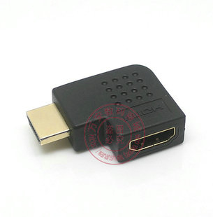 HDMI公对HDMI母弯头 HDMI左弯延长头 转接头 90度弯头侧弯