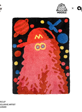 POP SUNDAY联名藤崎琢磨TAKUMA毛绒公仔玩具居家地毯生日创意礼物