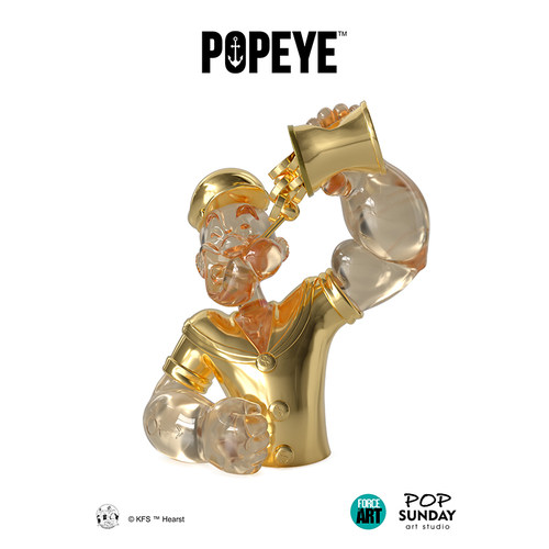 POPSUNDAY招财大力水手潮玩手办
