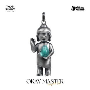 popsunday流行周日Okay Master吊坠项链首饰穿搭挂件饰品生日礼物