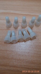 1.25平10只 厂家直销尼龙安全压线帽奶嘴帽CH4铝A18XB9XC3.6XD3