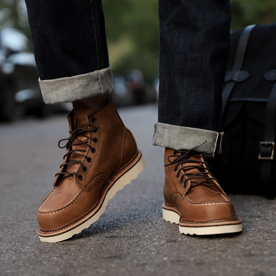 RedWing红翼经典方头工装靴1907