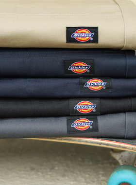 阿瞳牛社美版Dickies蒂克85283宽松工装裤春街头滑板长裤男Vibe风