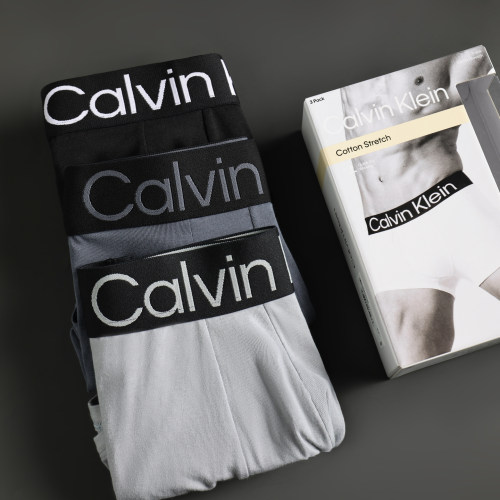 CalvinKlein轻薄防夹臀平角内裤
