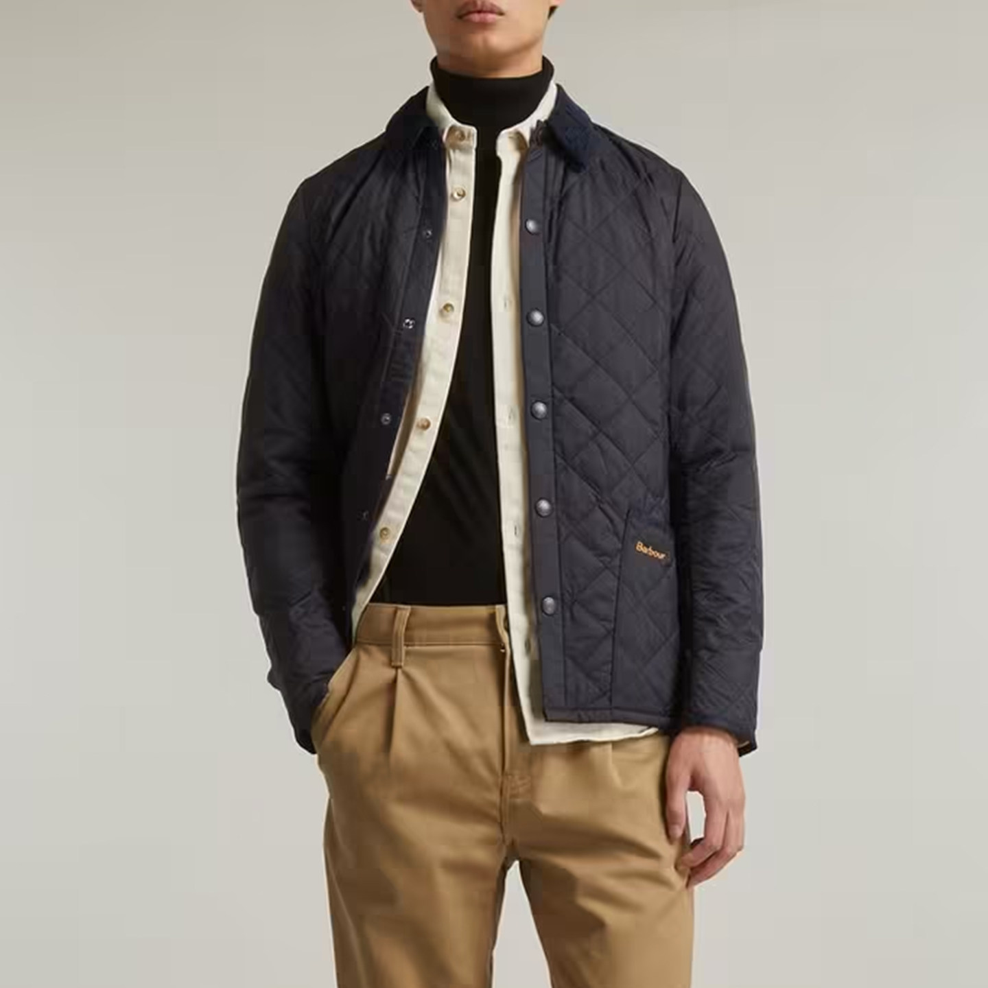 阿瞳牛社 Barbour/巴伯尔英伦复古菱格绗缝棉服内胆棉衣外套夹克