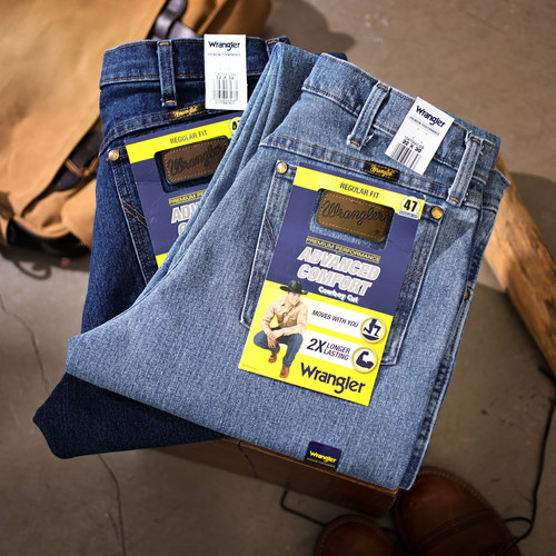 Wrangler威格47系列男士牛仔裤潮
