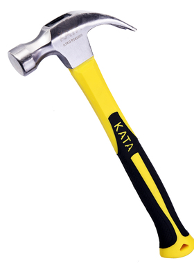 锴达（KATA）KT41025  KT41050 0.5KG纤维柄羊角锤榔头起订锤铁锤