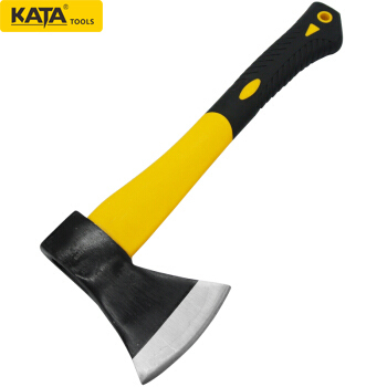 锴达 KATA 斧头纤维柄 伐木 消防斧 木工斧 砍柴斧子600g KT41600