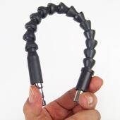 赛科工具万向连接杆电动工具连接软管多角度加长杆1 4接头软轴管