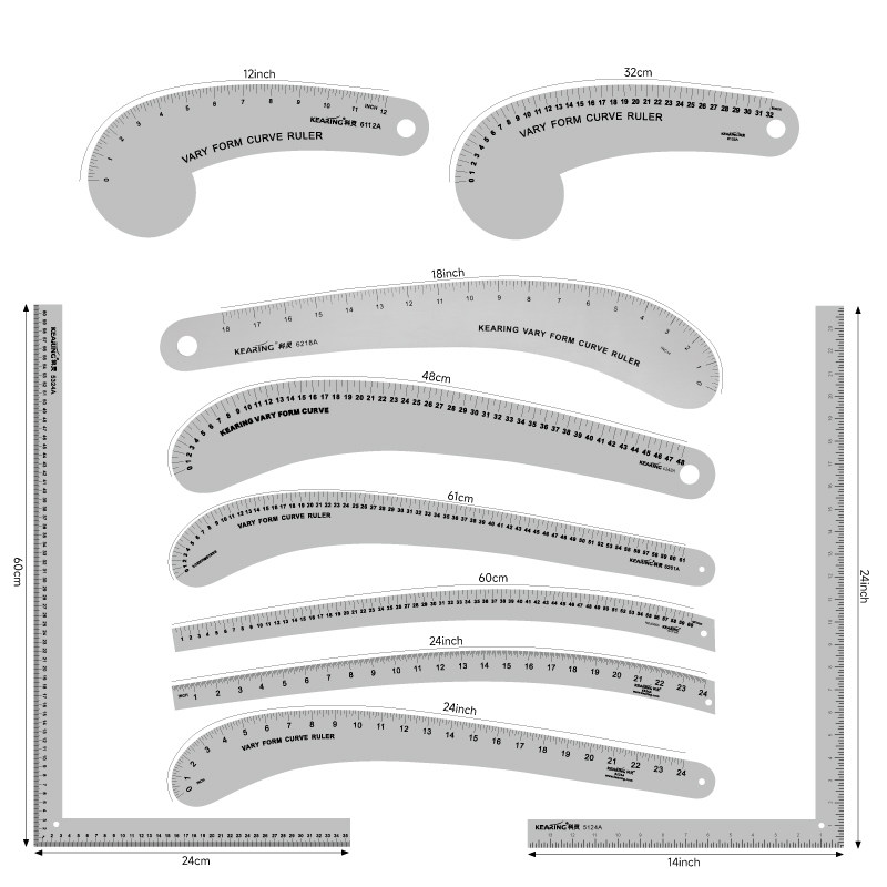 铝尺KEARING/科灵航空铝材服装尺