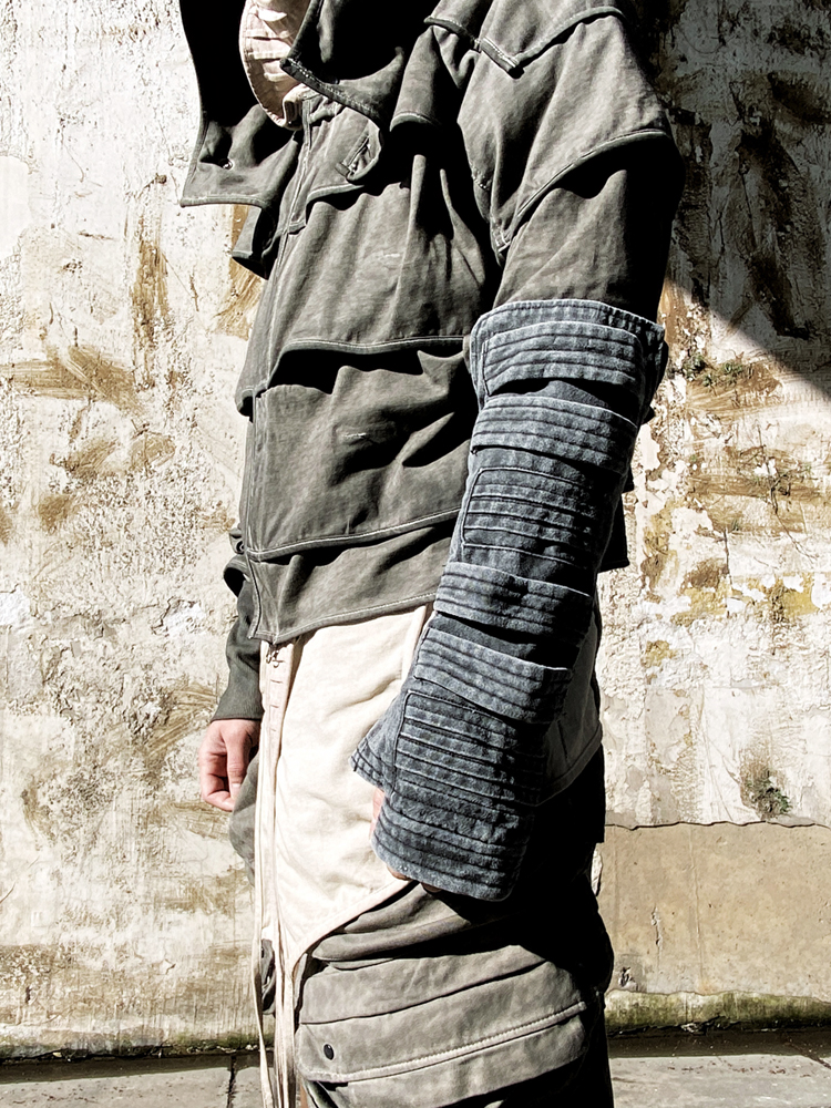 CHAUNK中性纯棉镂空手套