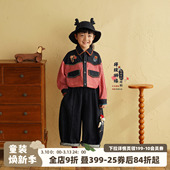 春装 砚台家童装 薄款 衬衫 宝宝上衣小男童格子衬衣 儿童撞色拼接长袖