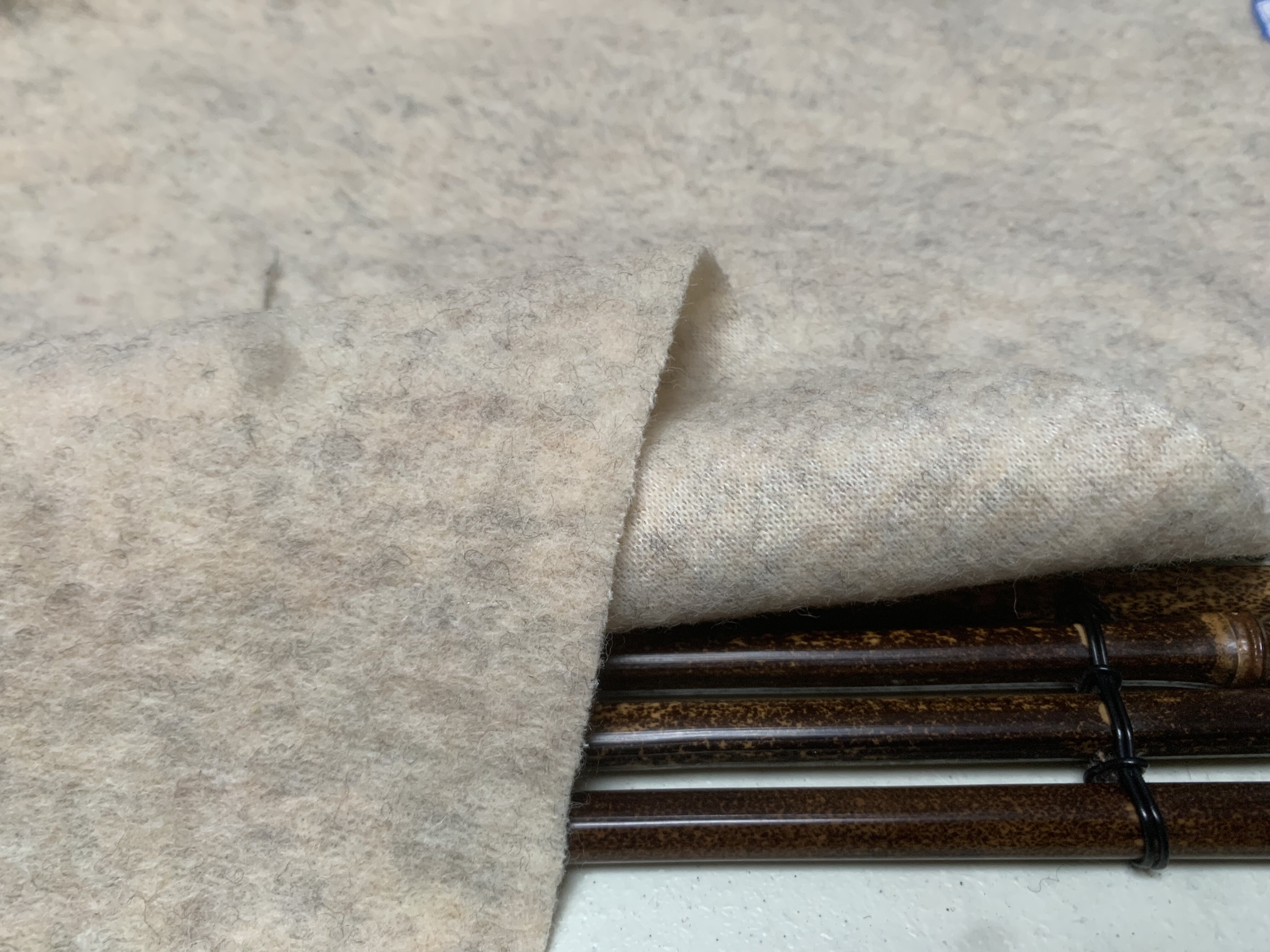 L1024 羊绒设计师布料1.40米乘0.70