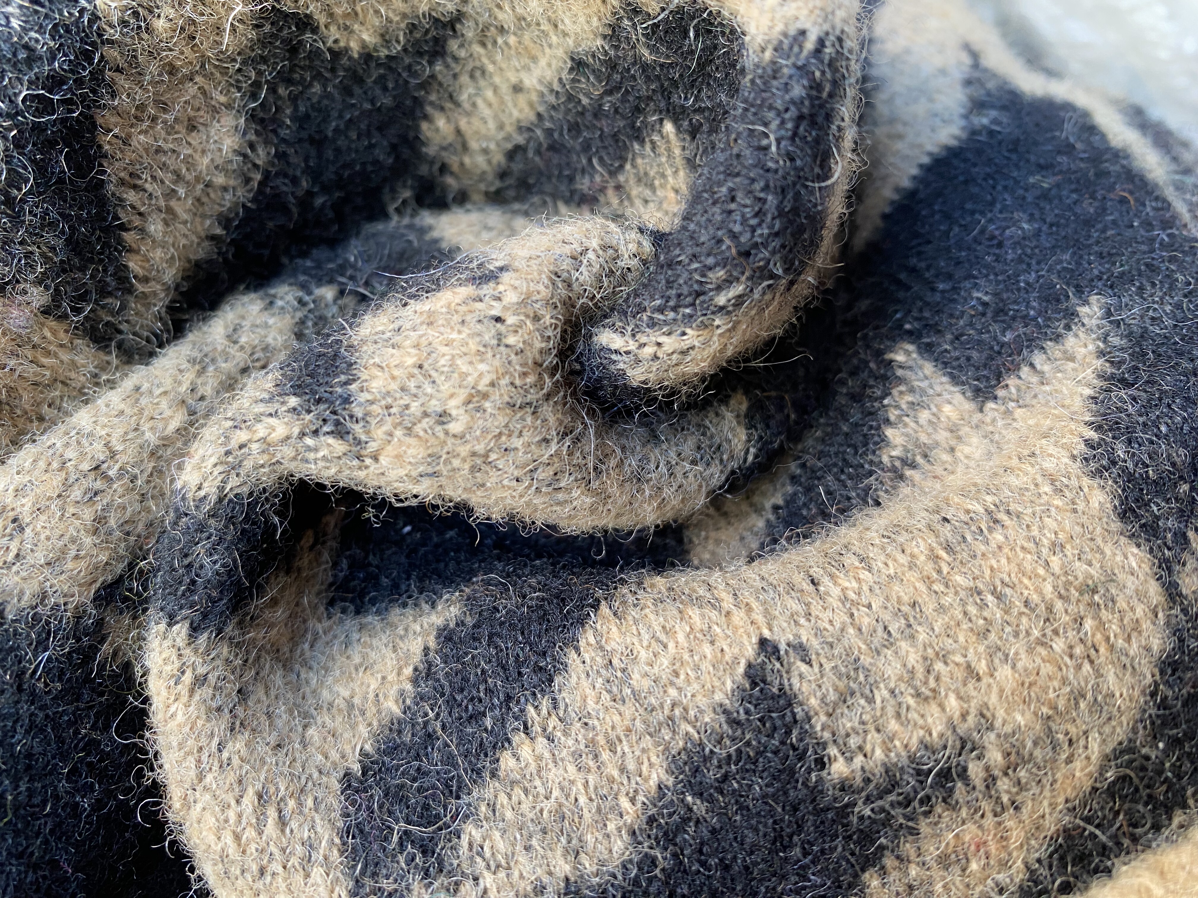 w12232双面针织羊绒设计师布料3米×1.4米