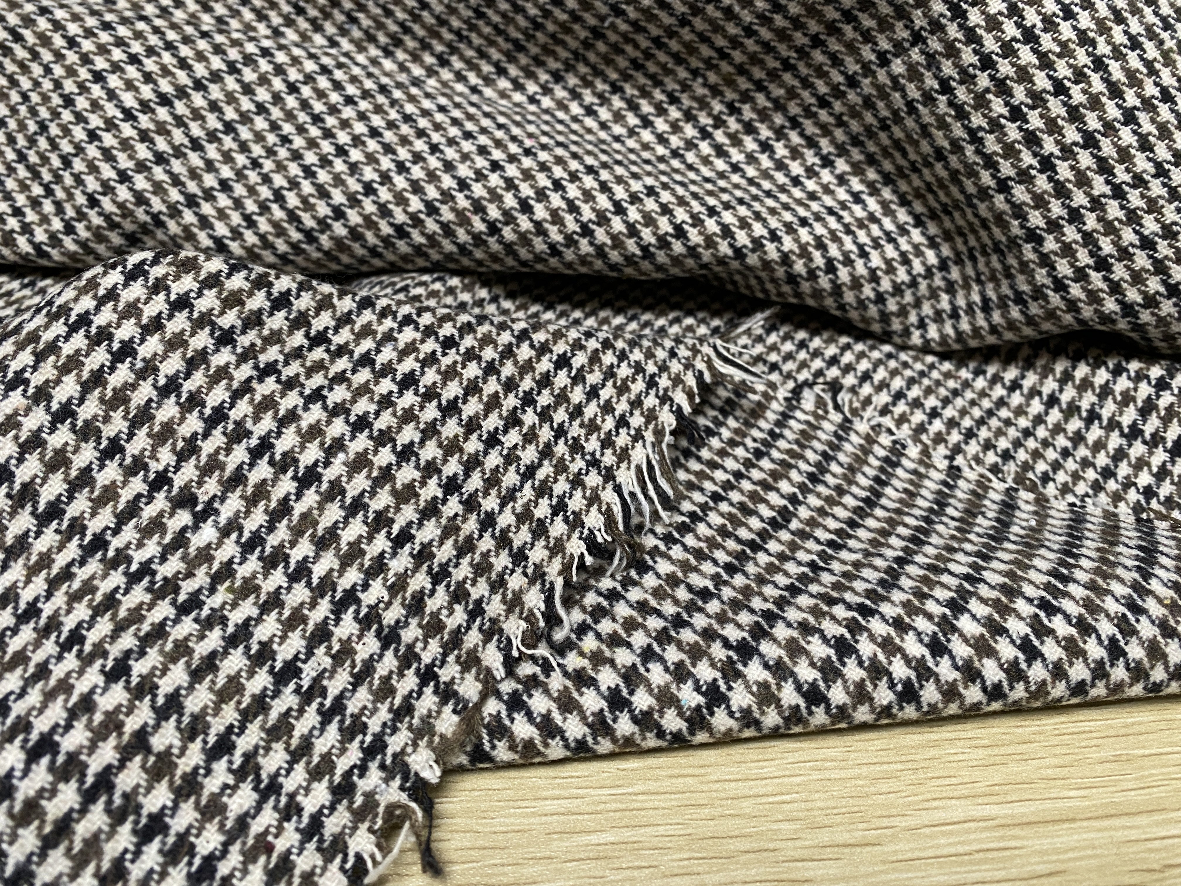 T0118经典千鸟格编织羊绒设计师布料1.5米乘1米,居家布艺,海绵垫/布料/面料/手工diy,淘宝优惠券,粉丝福利购,淘宝优惠卷