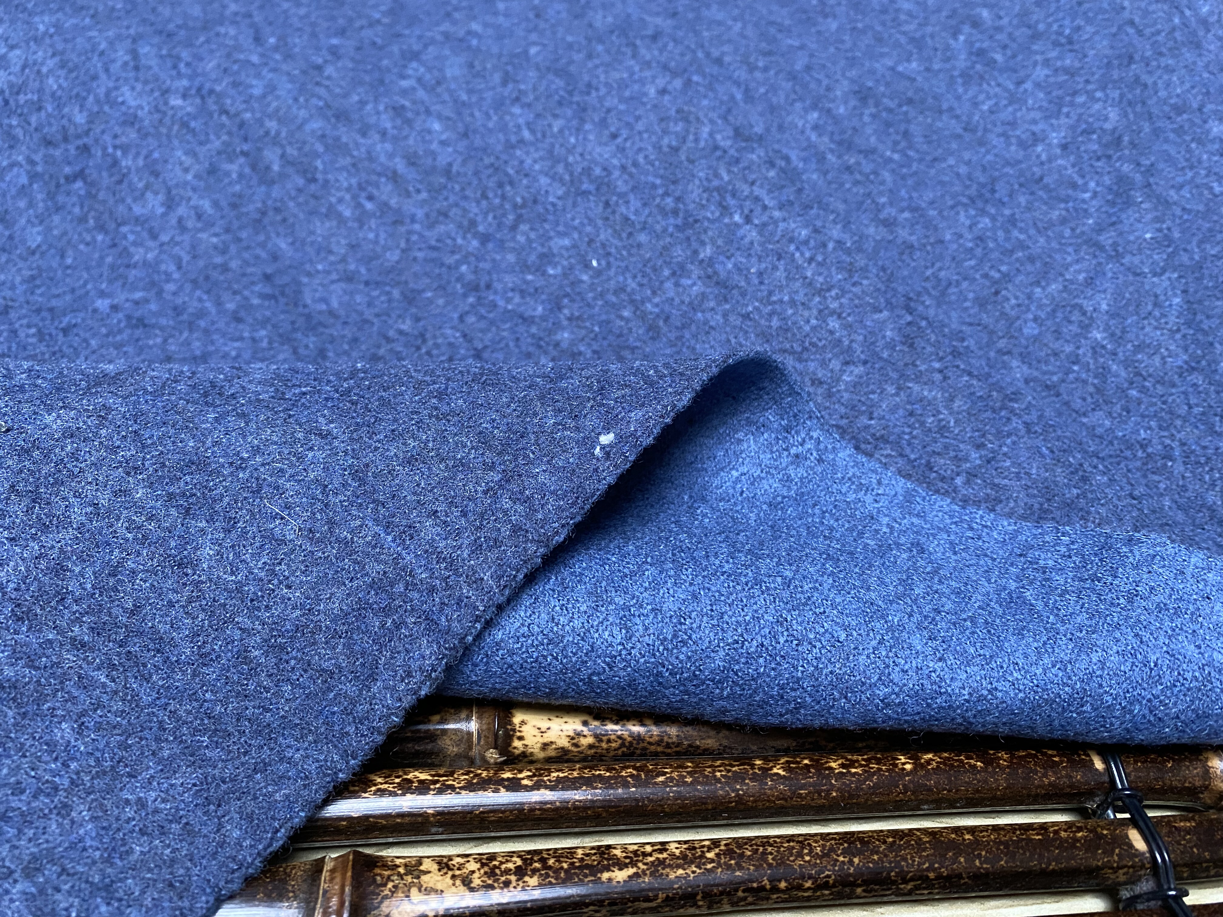 T1125 双面针织羊绒设计师布料3米×1.4米