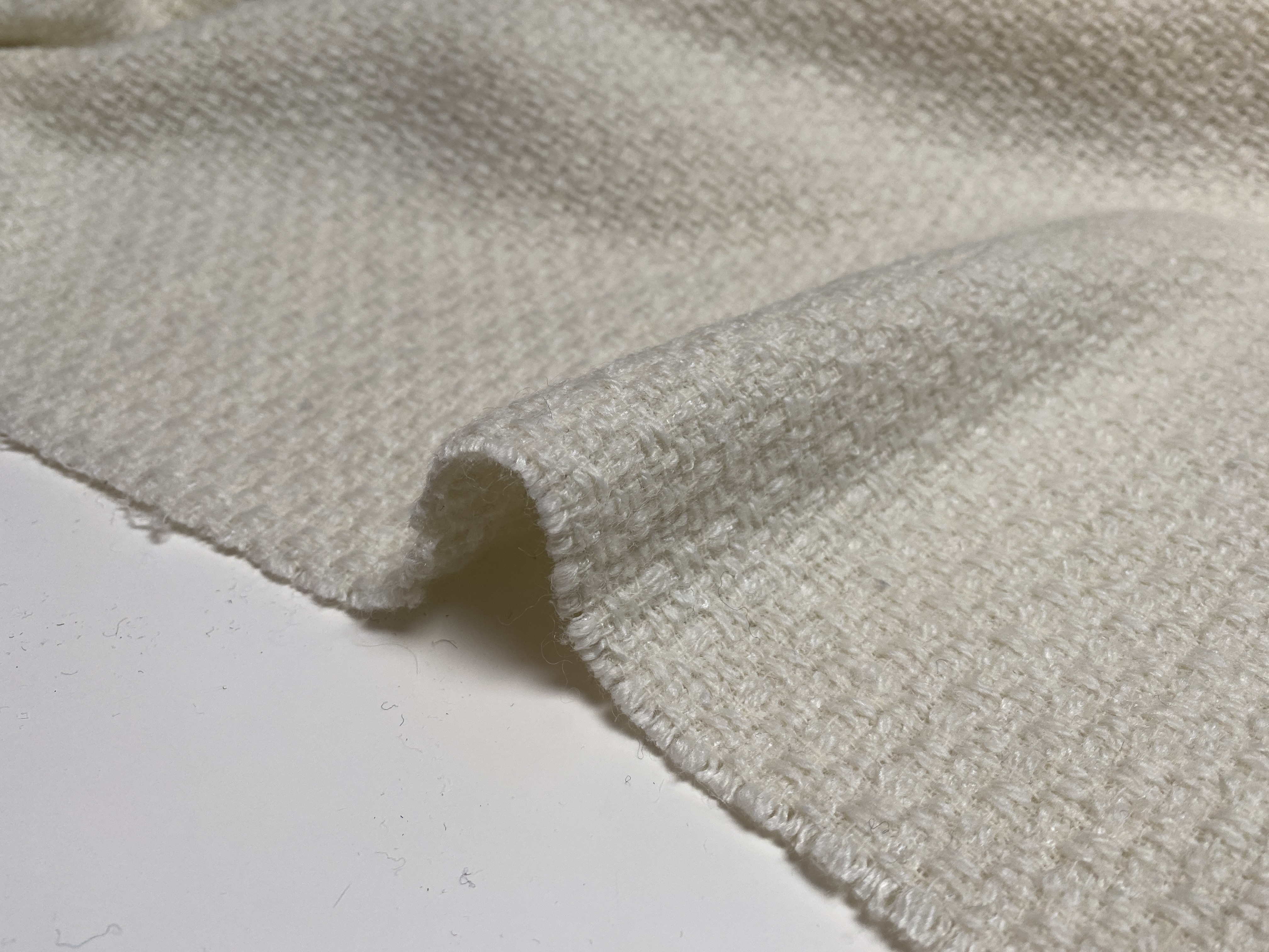 L1112 编织小香风羊绒设计师布料1.40米c1.20