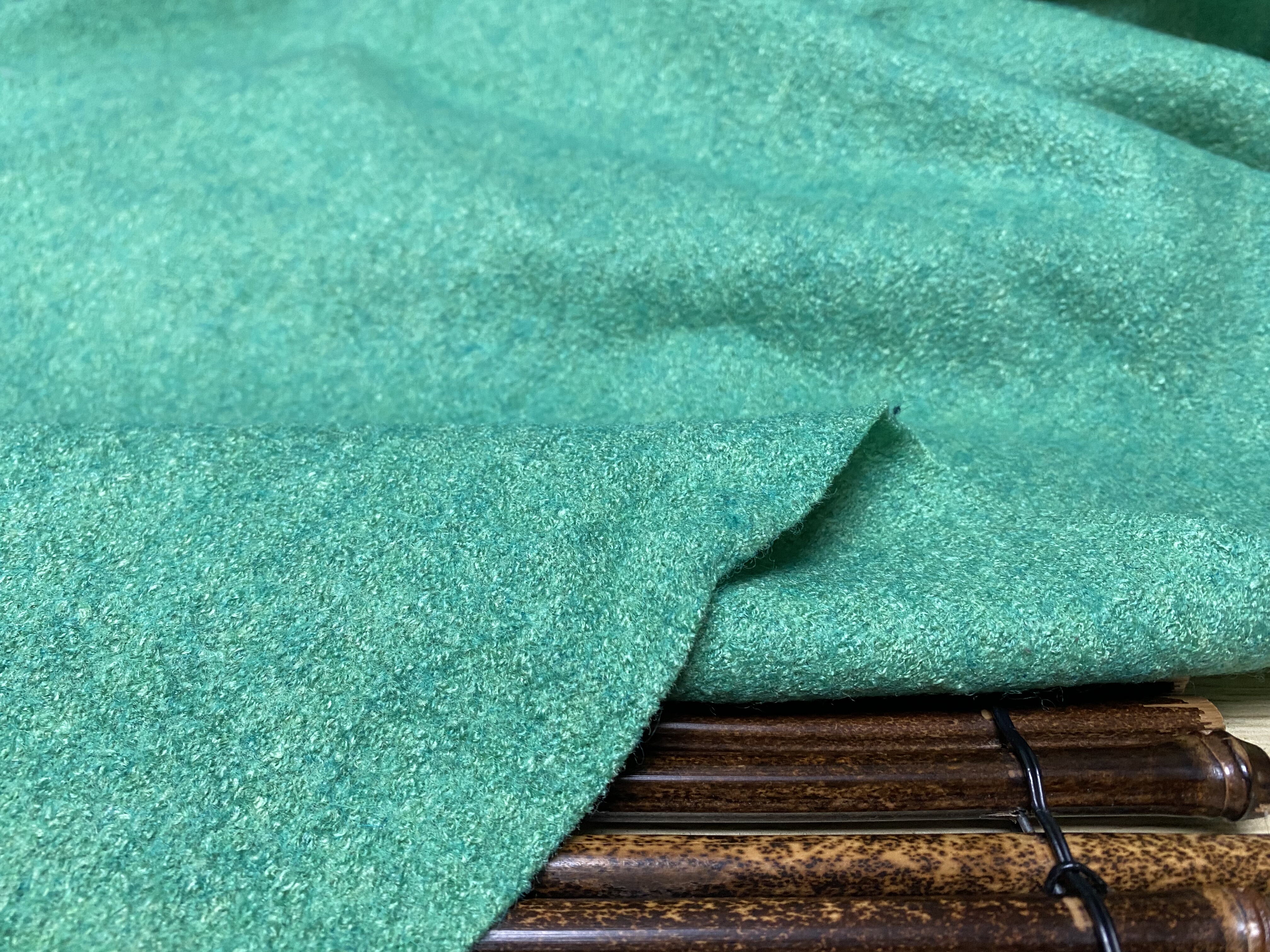 T1126 双面针织羊绒设计师布料1.55米×1.5米