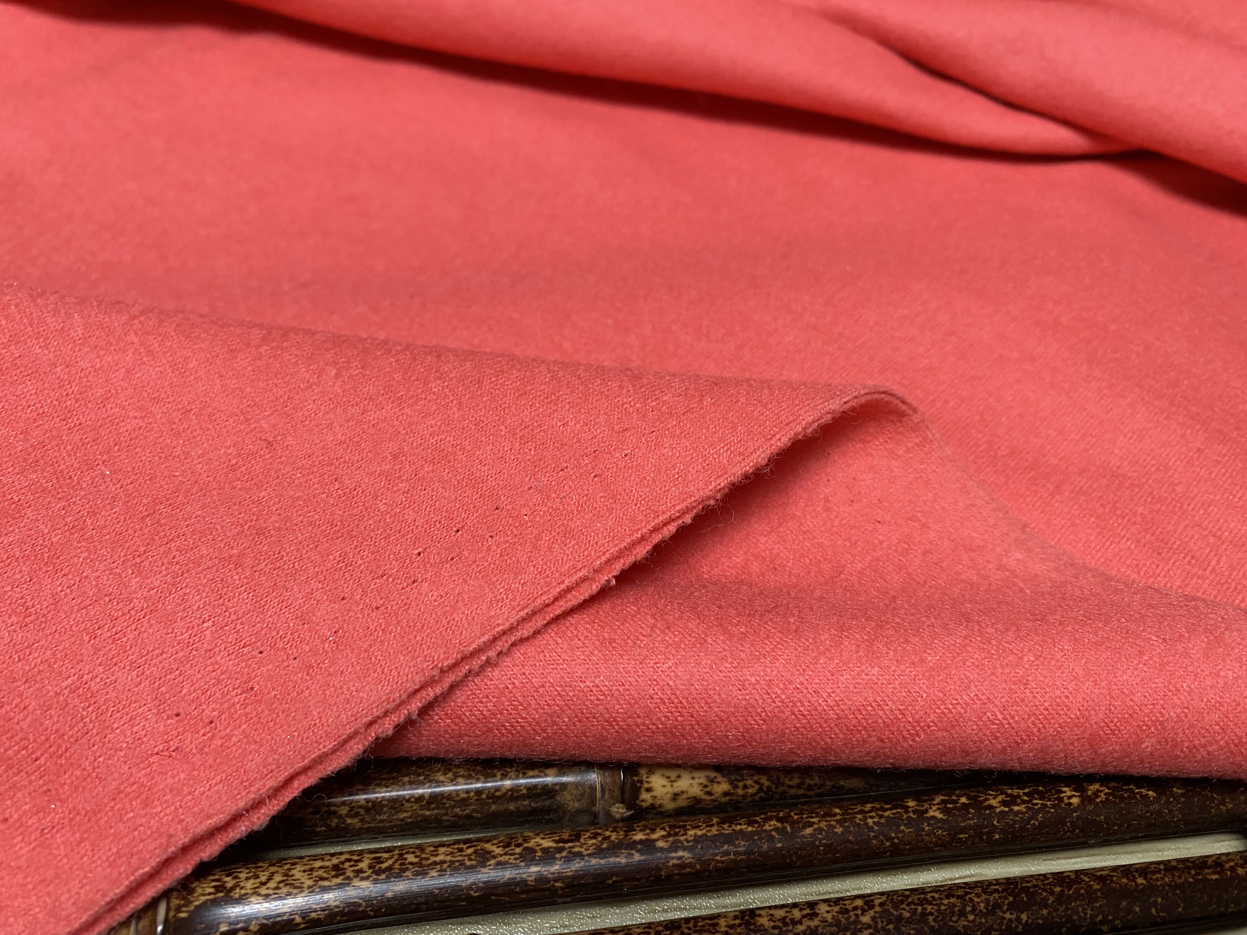 T1128 双面针织羊绒设计师布料1.6米×1.4米