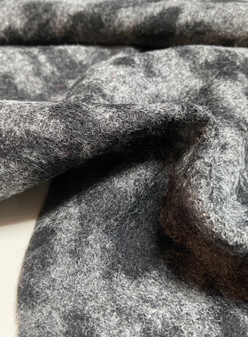 d0131 艺术针织羊绒设计师布料1.50米乘1.40