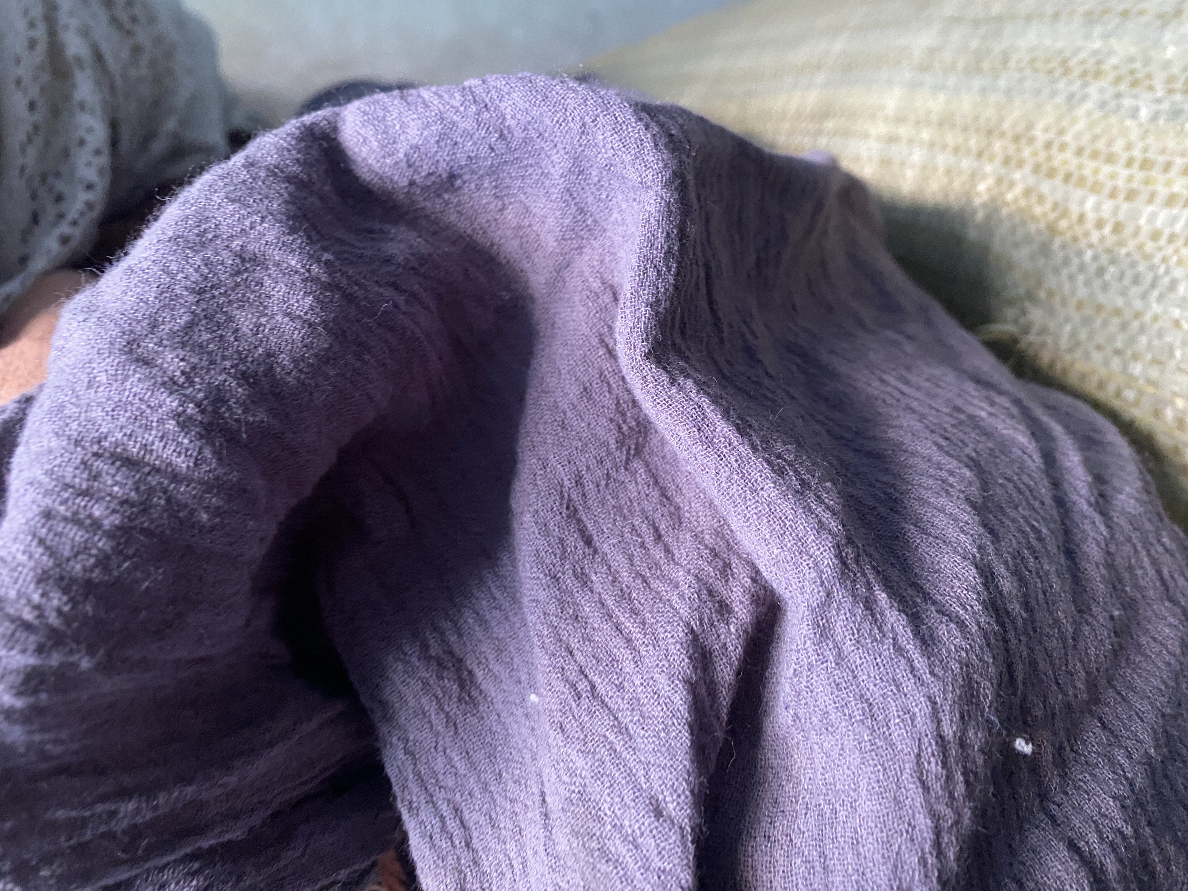 d1246 肌理麻设计师布料三米乘1.40