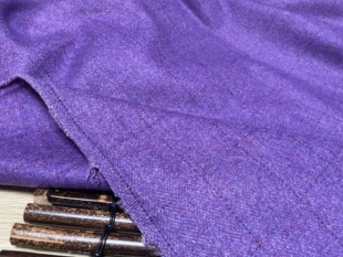 T1227高端羊绒设计师布料1.75米乘1.45米