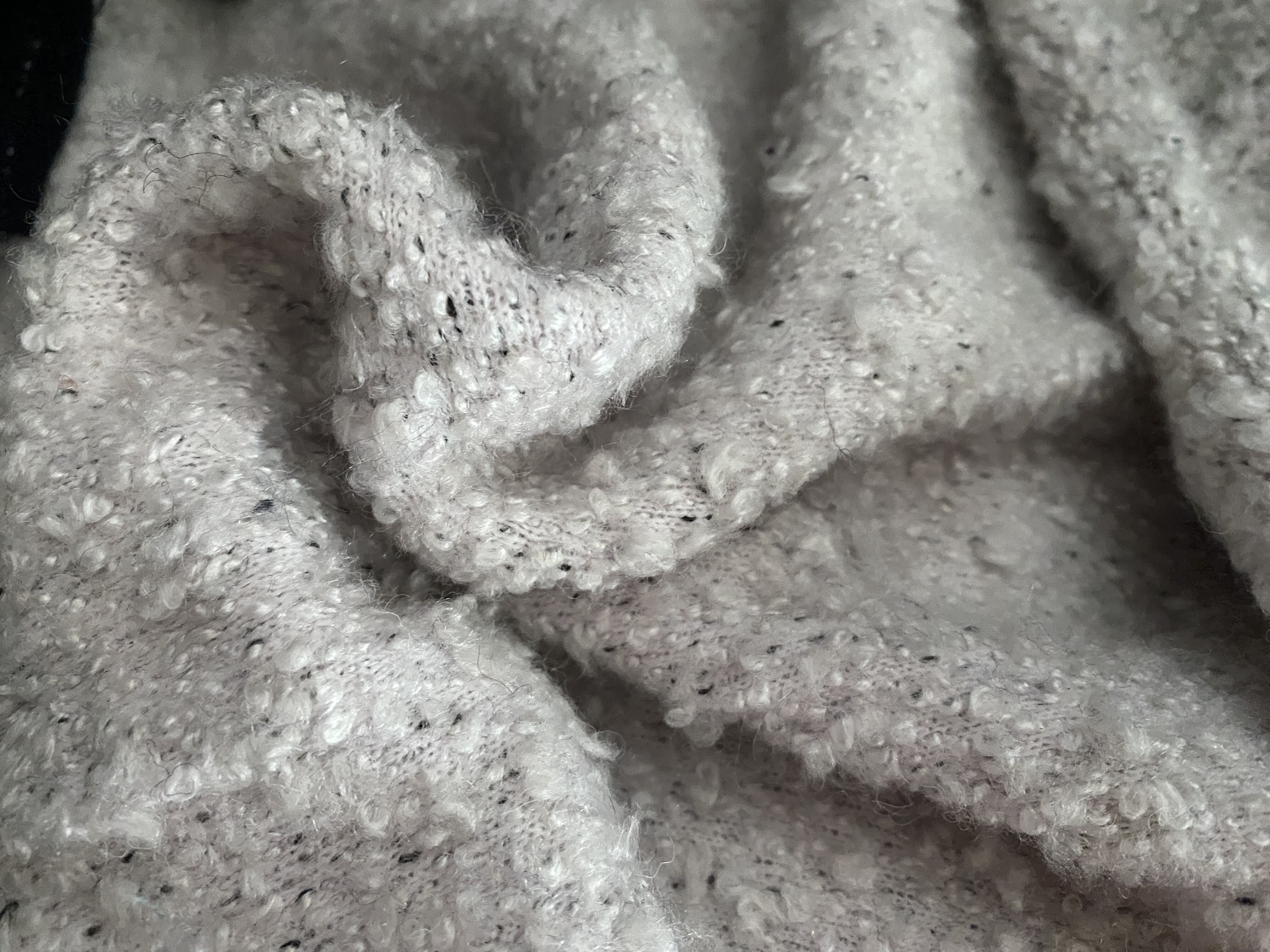 w12253日本针织圈圈羊绒设计师布料3米乘1.4米