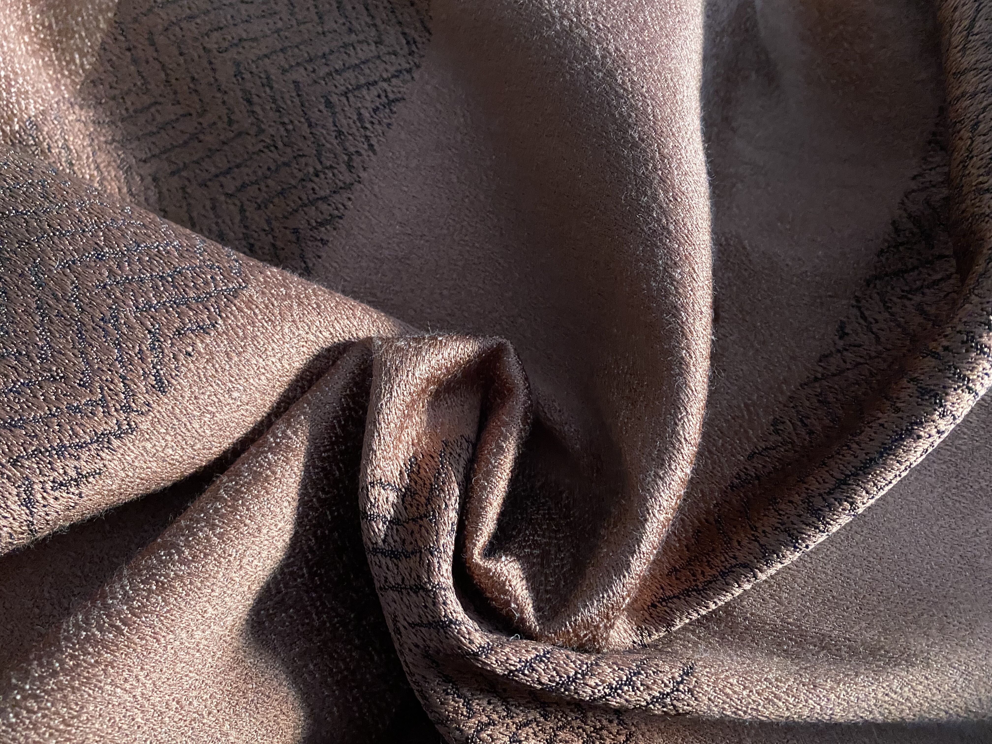 w1211双面羊绒设计师布料1.5米×1.4米