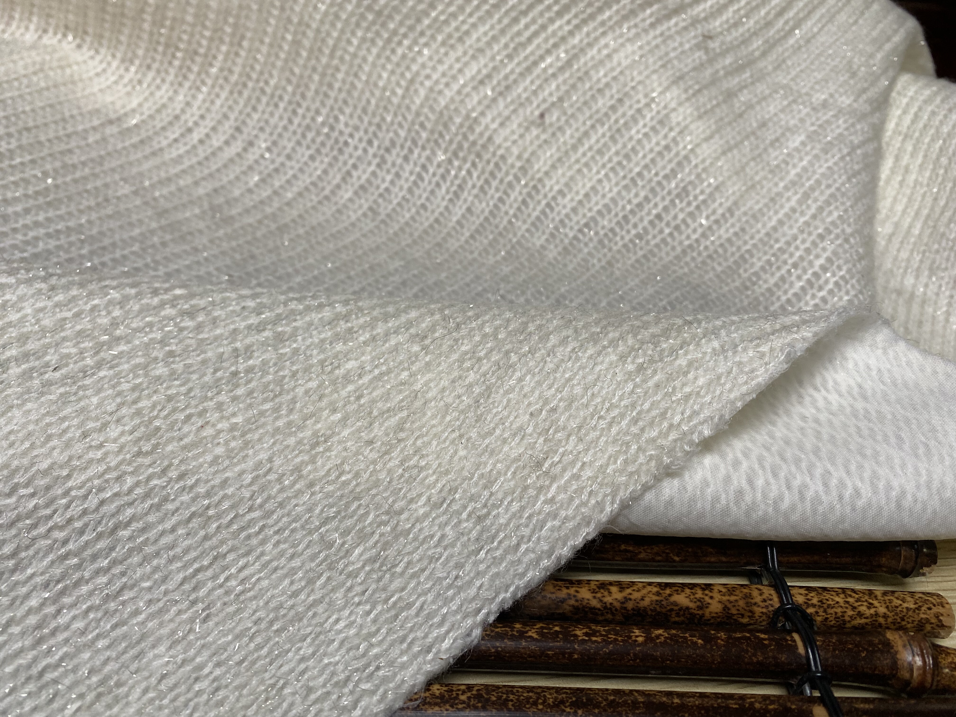 T1130 双面针织羊绒设计师布料3米×1.05米