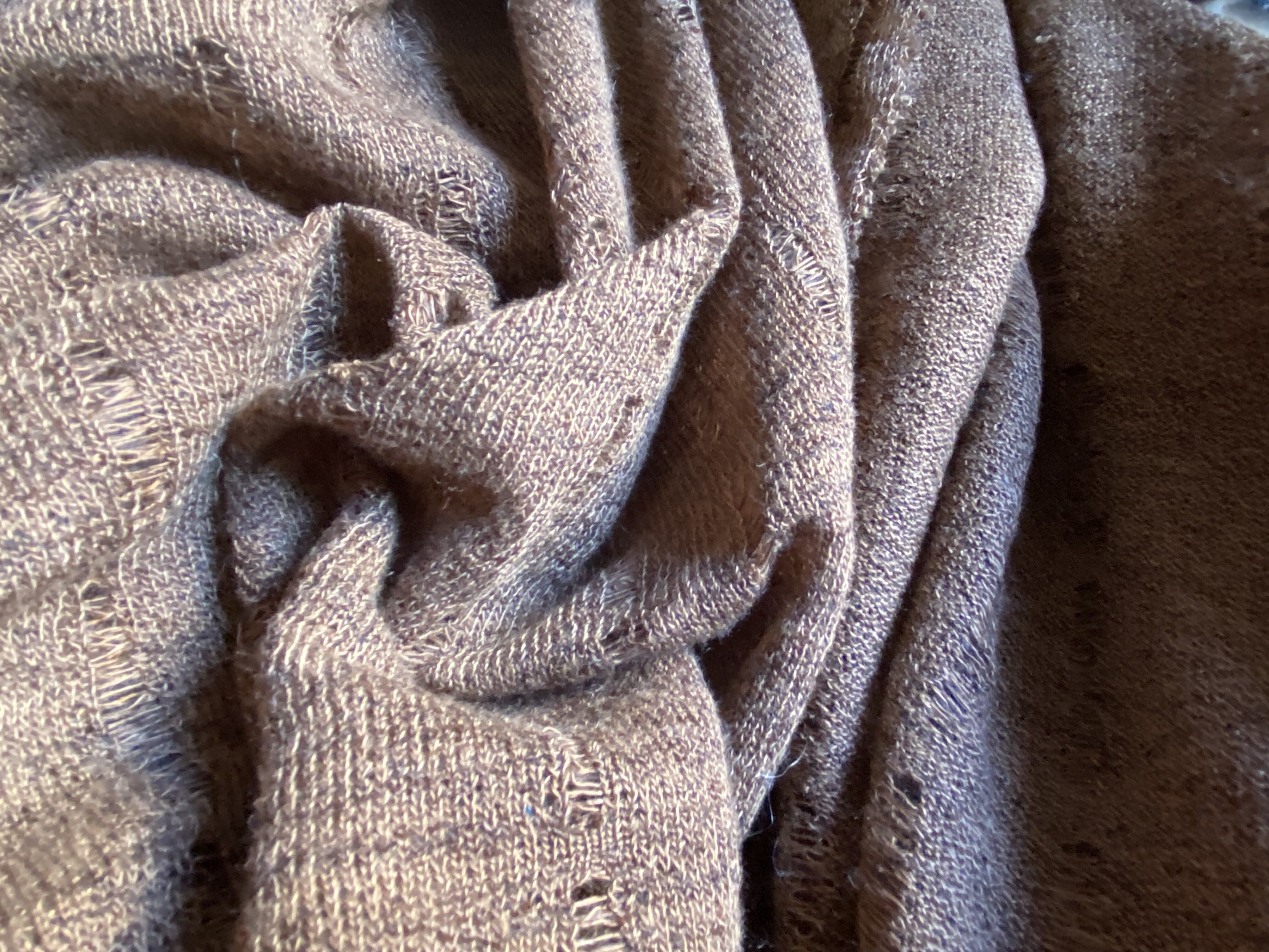 w12113日本双面镂空针织设计师布料3米×1.4米