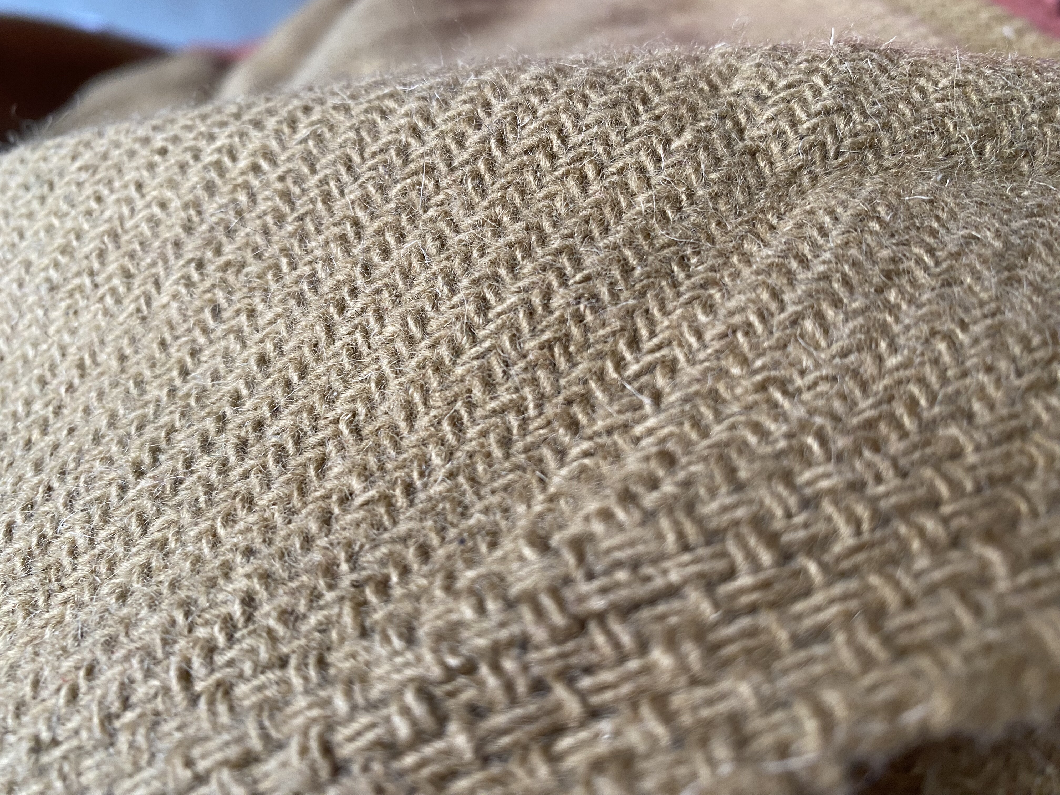 D11204 编织羊绒设计师布料1.5米×1.4米