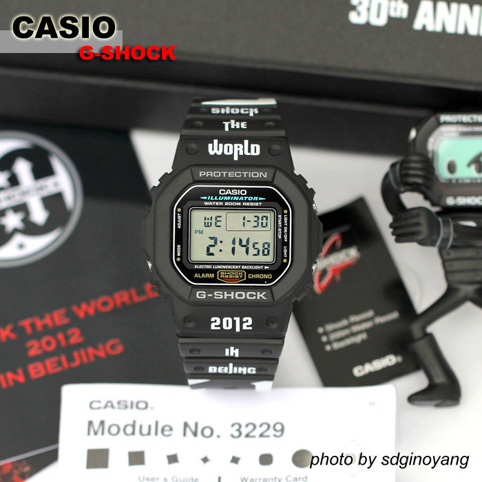 30周年 G-SHOCK THE WORLD IN BEIJING 2012 DW-5600E-1VDZ(结束)